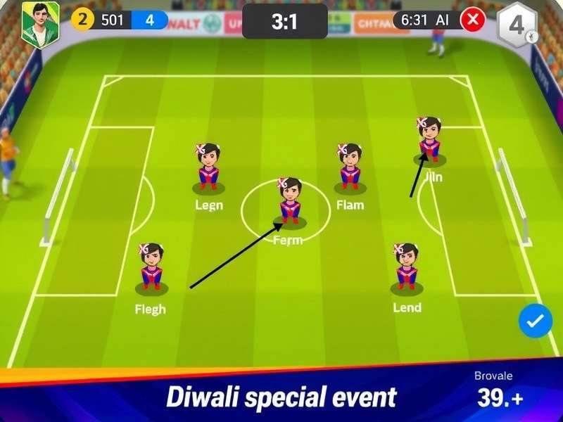 Uppal United Goal Rush gameplay screenshot